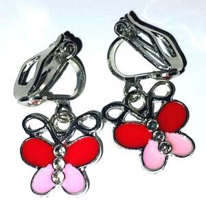 Super cute kid's fashion clip-on earrings
